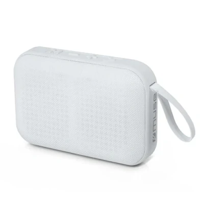 Image de Muse M 308 BTW Haut Parleur Bluetooth USB MicroSD Blanc