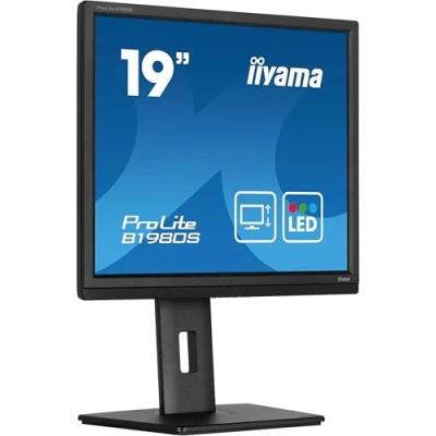 Image de iiyama ProLite B1980S B1 écran plat de PC 48,3 cm (19 ) 1280 x 1024 pixels VGA LED Noir Neuf