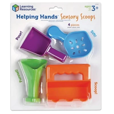 Image de Learning Resources Pelles Helping Hands motricité Fine, l’autisme, Enfants autistes, Jouets sensoriels pour Tout Petits, 4 pièces, à partir de 3 Ans, LER5567