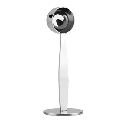 Image de BOBOZHONG Cuillère Doseuse à Café,cuillère mesurer Cuillères Mesure café et Tamper,Poussoir Acier Inoxydable