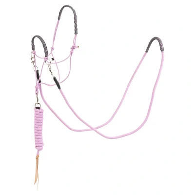 Image de BR Ensemble de licol en corde Cob Rose
