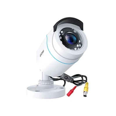 Image de ZOSI 1080p 2.0MP Caméra de Surveillance Objectif 3.6mm Haute Résolution 1920TVL Vision Nocturne 80ft (24m) pour Compléter Le Système Sécurité