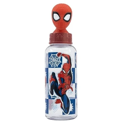 Image de Stor FIGURINE 3D BOUTEILLE 560 ML POUR ENFANTS SPIDERMAN MIDNIGHT FLYER