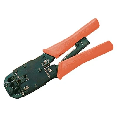 Image de LINK lkcrimp Pince Universelle pour sertir connecteurs 4,6,8 Broches RJ11 RJ12 RJ45