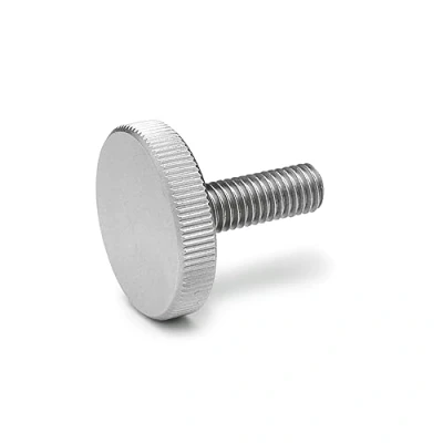 Image de Ganter Normelemente Vis à oreilles plates (forme basse) DIN 653 M10 20 NI 1 pièce Acier inoxydable Filetage : M10x20