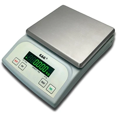Image de G&amp;G KF15KAB, 15 kg 1g 0,1g Balance de table précision pour paquet KF 15KB: Bis 3kg in &amp; 15kg