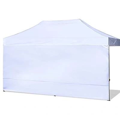 Image de ABCCANOPY paroi latérale d’auvent instantané de 3 x 6,1 m, 1 uniquement, blanc