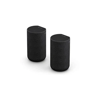 Image de Sony SA RS5 Enceintes arrière Satellites sans Fil avec Batterie intégrée, Noir (Compatible Serie A)