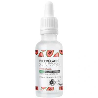 Image de BIO:VÉGANE SKINFOOD Organic Papaya AHA Night Serum