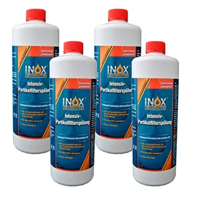Image de INOX® Filtre de particules intensif Rinçage, additif pour systèmes diesel avec filtres à 4 x 1 Litre