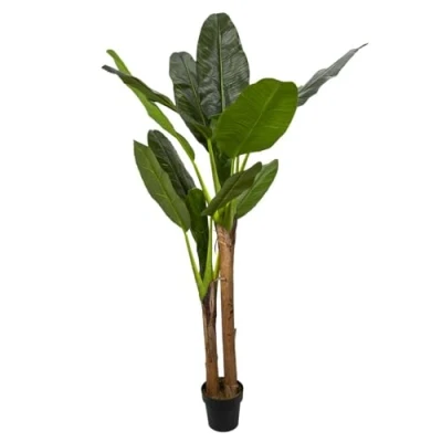 Image de HOME DECO FACTORY The Artificial Banana Tree in Pot 160 cm