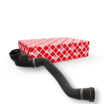 Image de FEBI BILSTEIN 45815 Durite De Refroidissement à droite, inférieur EPDM (éthylène propylène diène caoutchouc), Matière plastique avec raccords rapides
