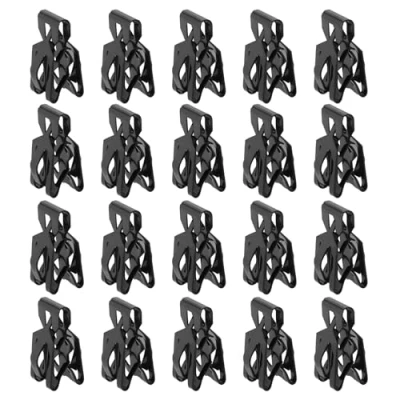 Image de SG Store 20 Clips de Panneau Garniture Coffre Pièce Rechange 1490222 Compatible avec Ford Fiesta Focus C Max Noir