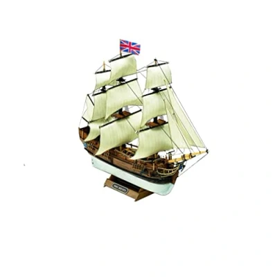 Image de Mini MAMOLI Modello kit Barca HMS Bounty Serie in Scala 1:135 DUS_MM01