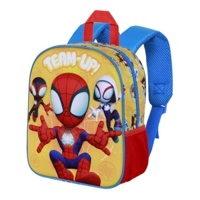 Image de Sac à dos KARACTER MANIA Spiderman Team up Jaune Taille Unique Maternelle