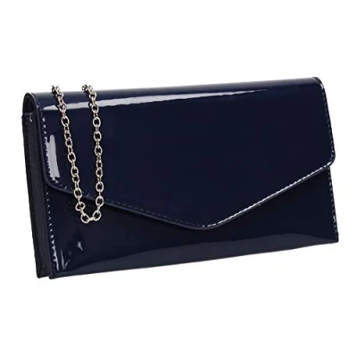 Image de SwankyswansEviefemmePochettesBleu (Navy Blue)3x12x24 Centimeters (W x H L)