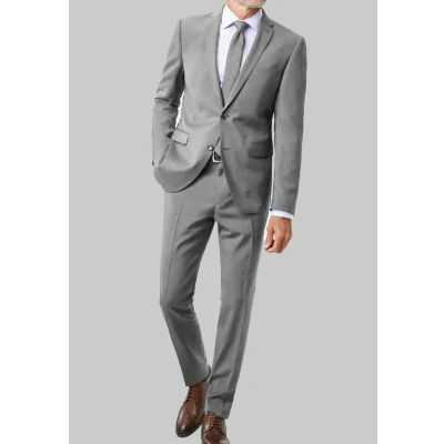 Image de Kebello SET Costume, Homme, Taille: 50, Gris
