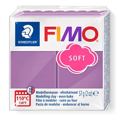 Image de Pâte polymère staedtler soft violet pour éléments décoratifs et bijoux
