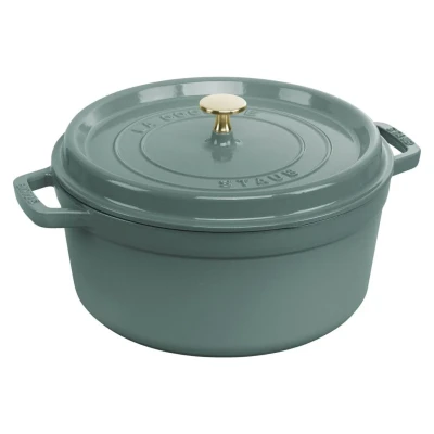 Image de Staub La Cocotte Braadpaan 26 cm Eucalyptus