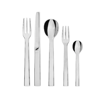 Image de Alessi Cutlery Set Santiago DC05S5 5 Piece by David Chipperfield