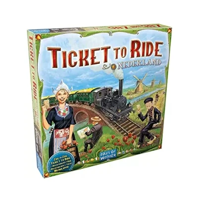 Image de Days of Wonder Les Aventuriers du Rail Extension Nederland Jeu de société À partir 8 ans 2 à 5 joueurs 30 60 minutes