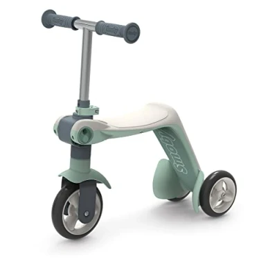 Image de SMOBY Draisienne transformable en patinette 3 roues pour bébé de 18 mois a 4 ans