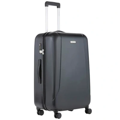 Image de CarryOn Skyhopper Tres Grand Format 78cm TSA Valise Grande Taille 85 LTR 158cm XL (L, Noir)