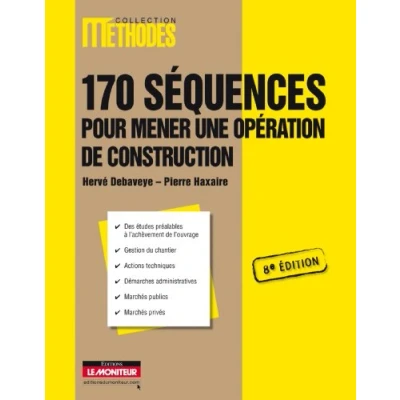 Image de 170 séquences pour mener une opération de construction Livre d’occasion Correct