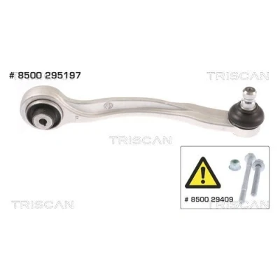 Image de TRISCAN 8500 295197 Bras de suspension avec rotule suspension, support en caoutchouc barre oscillant transversal AUDI: Q5, Q7, A6 C8 Berline
