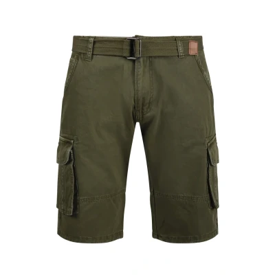 Image de Indicode Jeans Idcosta Short, Homme, Taille: Small, Army