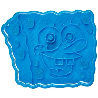 Image de Cuticuter Bob l&#039;éponge Moule de Biscuit, Bleu, 8 x 7 1.5 cm