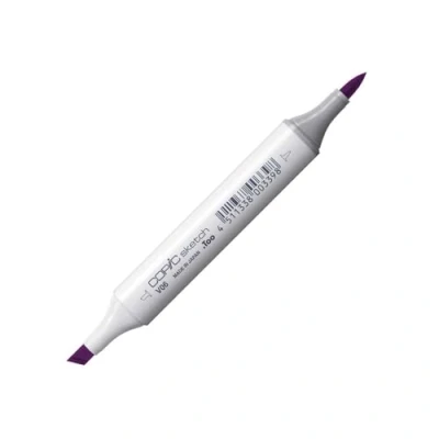 Image de COPIC Sketch V06, Lavender, Twin Marker avec Une Pointe de Largeur Moyenne et « Brush ».