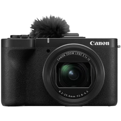 Image de Canon PowerShot V1 Caméra pour Le Vlog avec Objectif Ultra Grand Angle f/2.8 Matériel Créateurs de Contenu et Voyage Connexion Via USB Wi FI