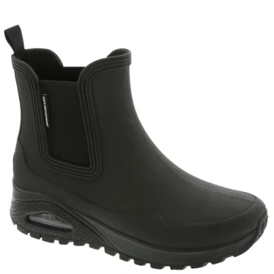 Image de Skechers Street Uno Rugged Dancing N The Rain Bottes pour femme, Noir abstrait, 37 EU