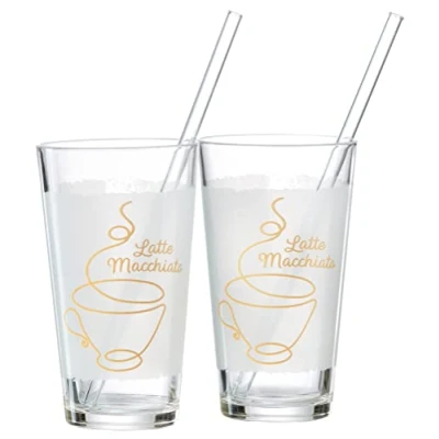 Image de Ritzenhoff &amp; Breker Lot de 4 verres à latte macchiato Transparent