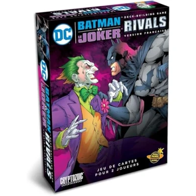 Image de Don&#039;t Panic Games DC Comics Deck Building Game : Rivals, Batman VS Joker [Version Française], GAME1045, [Extension N3], 20 x 15,6 3,8 cm
