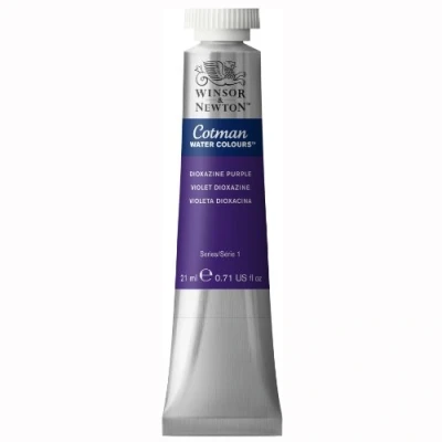 Image de Winsor &amp; Newton Cotman Aquarelle Tube 21ml Violet Dioxazine