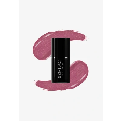 Image de Semilac UV GEL Polish Vernis à ongles, Taille: 7 ml, Shimmer stone ruby