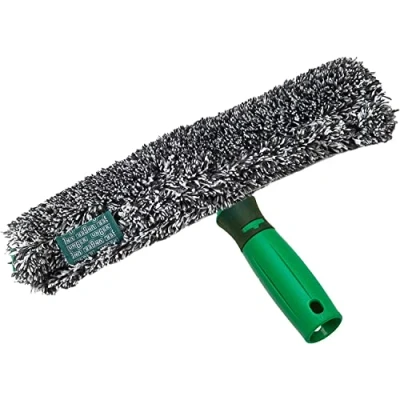 Image de Unger ErgoTec BC450 Lave Glace Power avec Housse en Microfibre 100% Polyester, Manche bi composant, Fermeture Velcro, pour fenêtres sans Traces Largeur 45 cm
