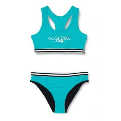 Image de HAUTE PRESSION Fille Diam Menstruel Léger/Moyen C02 T12a Maillot De Bain Deux Pièces, Vert Emeraude, 12 16 Ans EU