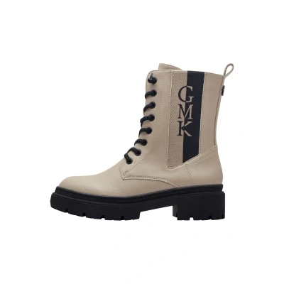 Image de Marco Tozzi by Guido Maria Kretschmer Bottines, Femme, Taille: 41, Taupe comb Matière synthétique