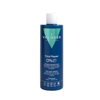 Image de Valquer Profesional Premium Total Repair Shampooing sans Sel/Sulfates/Silicones, 400 ml