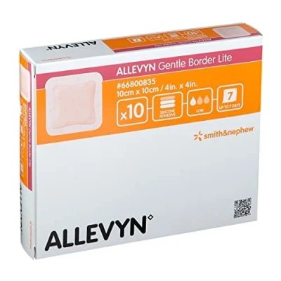 Image de Smith &amp; Nephew Pansement Hydro Cellulaire Siliconé Extra Mince 10 x cm Pack de