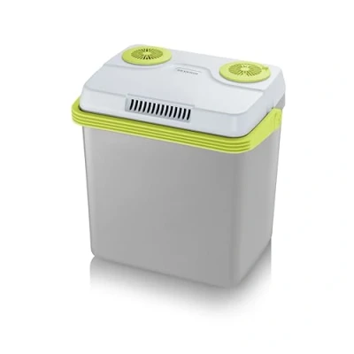 Image de SEVERIN Glacière électrique avec Fonction Refroidissement et Maintien au Chaud, 20 L, Inclus 2 câbles d&#039;alimentation Dont allume cigare12 V, Vert/Gris, KB 2924