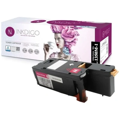 Image de INKDIGO Toner magenta 1350M pour imprimante Dell compatible avec 1250C, 1350CNW, 1355CN, 1355CNW, C1760nw, C1765nf, C1765nfw