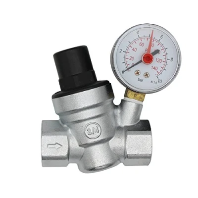 Image de Oemclima DN20 reducteur de Pression d&#039;eau 3/4 Pouce regulateur Eau avec manomètre