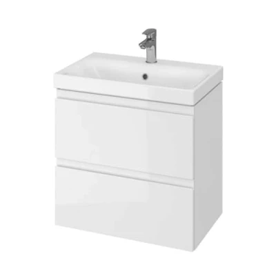 Image de Zestaw szafka z umywalkÄ… Cersanit S801 227 SET 981 MODUO SLIM 60 BIAŁY DSM (SZAFKA + UMYWALKA) // CER.MODUO