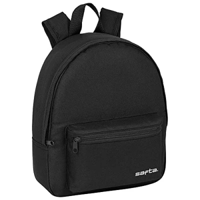 Image de Mini sac à dos SAFTA Noir 27 x 10 32 cm Confortable Polyvalent
