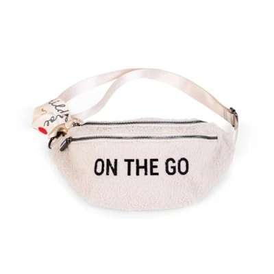 Image de Sac Banane on The go Teddy écru Childhome, Blanc, S