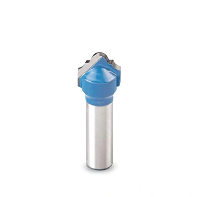 Image de kwb HSS Fraises à profiler Professional (pour le bois, Ø 12,7mm, R=3,2mm, queue de 8mm, tranchant base affûté avec précision, convient toutes les défonceuses portatives courantes), 12,1mm